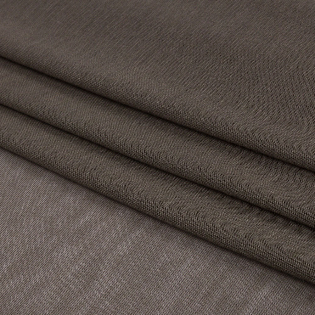 Famous Designer Stone Featherweight Viscose and Cotton Jersey