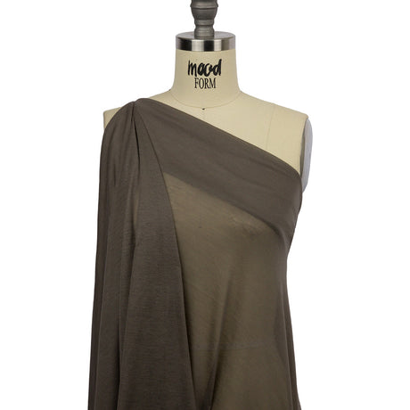 Famous Designer Stone Featherweight Viscose and Cotton Jersey
