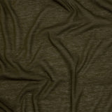 Famous Designer Seaweed Green Featherweight Cotton Jersey