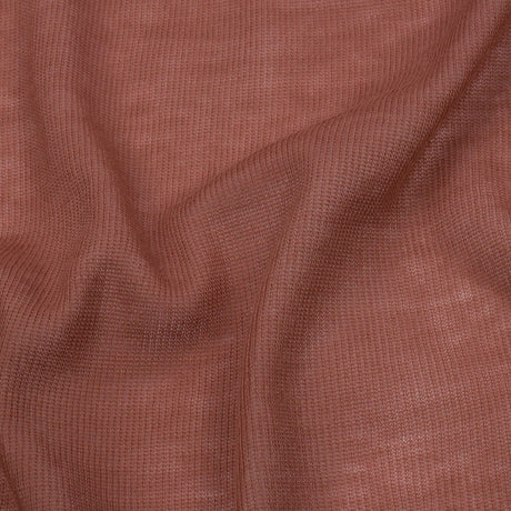 Famous Designer Light Rust Lightweight Cotton Interlock Knit