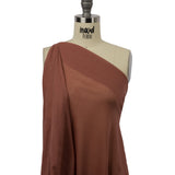 Famous Designer Light Rust Lightweight Cotton Interlock Knit