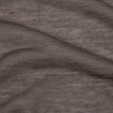Famous Designer Taupe Featherweight Viscose and Cotton Jersey