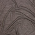 Famous Designer Taupe Featherweight Viscose and Cotton Jersey