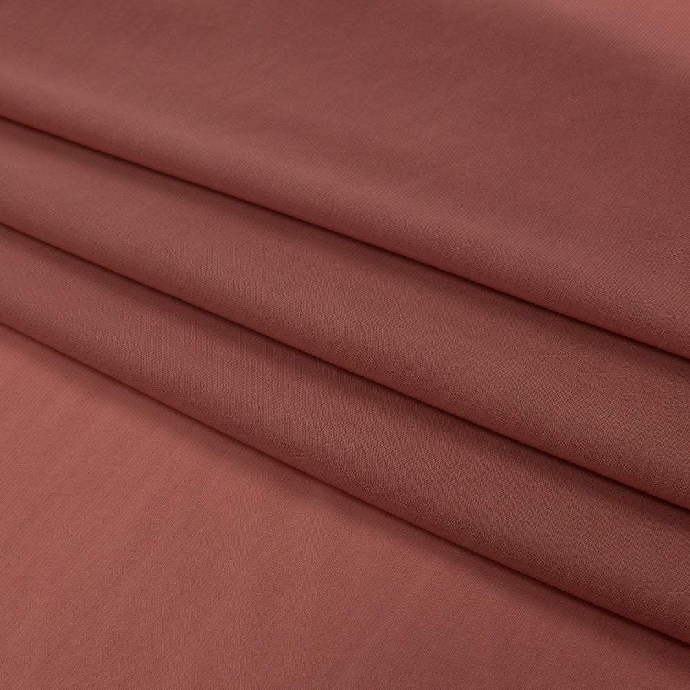 Famous Designer Light Rust Stretch Cupro Jersey