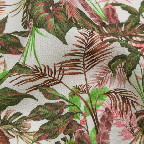 Mood Exclusive White Poison Gardens Viscose Shirting