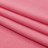 Heathered Hot Pink Cationic Polyester Stretch Twill