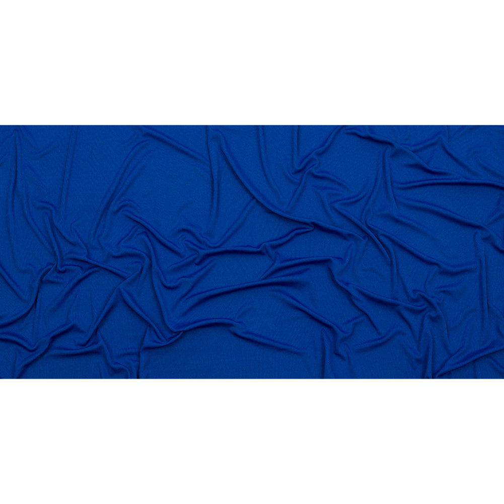 Metro Blue Stretch Polyester 1x1 Rib Knit