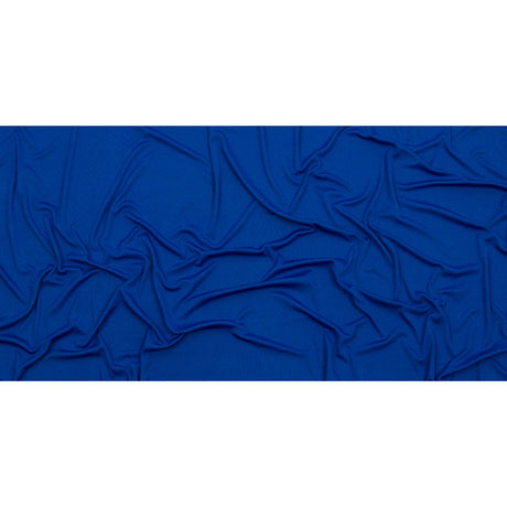 Metro Blue Stretch Polyester 1x1 Rib Knit