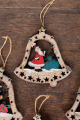 4" Plywood Bell Ornament