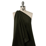 Featherwale Cotton Corduroy - Olive Green - Dawn Collection