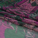 Mood Exclusive Jungle Jam Crinkled Polyester Chiffon