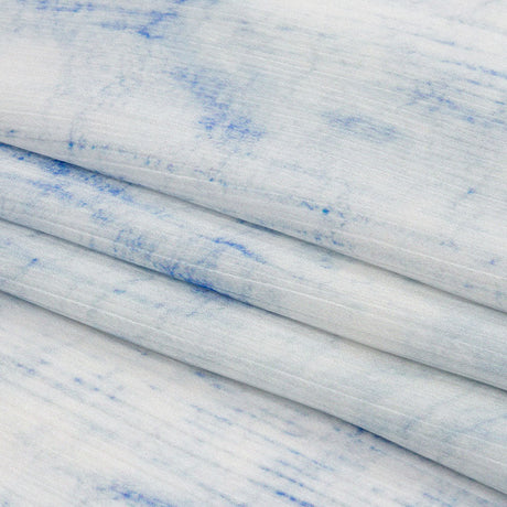 Mood Exclusive Whispering Woods Crinkled Polyester Charmeuse