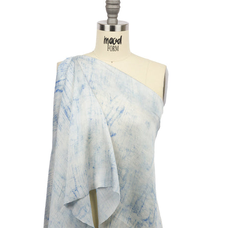 Mood Exclusive Whispering Woods Crinkled Polyester Charmeuse