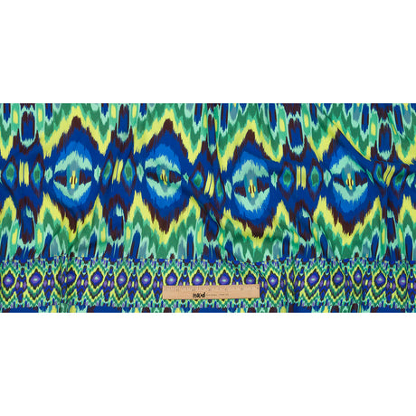 Mood Exclusive Peacock Parade Stretch Sustainable Rayon Batiste