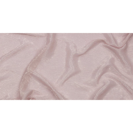 Polyester Chiffon Plisse with All-Over Foil - Pink and Gold - Honey Collection