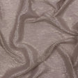 Polyester Chiffon Plisse with All-Over Foil - Taupe and Gold - Honey Collection