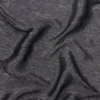 Polyester Chiffon Plisse with All-Over Foil - Black and Silver - Honey Collection