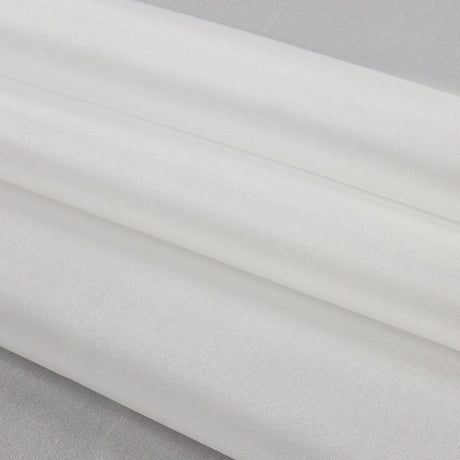 Polyester Twill Organdy - Shimmering Off White - Quinn Collection