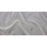 Polyester Twill Organdy - Shimmering Off White - Quinn Collection