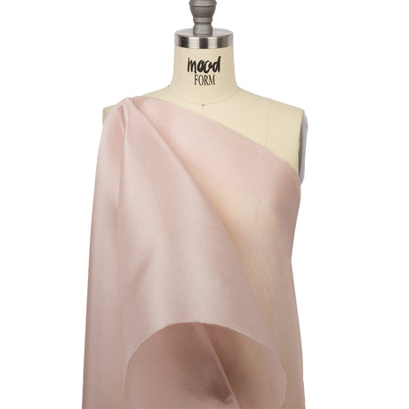 Polyester Twill Organdy - Shimmering Nude - Quinn Collection