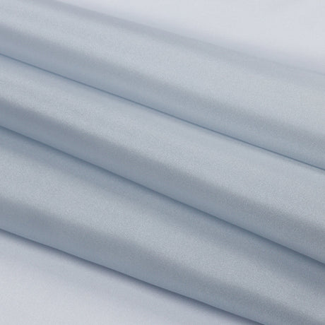 Polyester Twill Organdy - Shimmering Dusty Blue - Quinn Collection