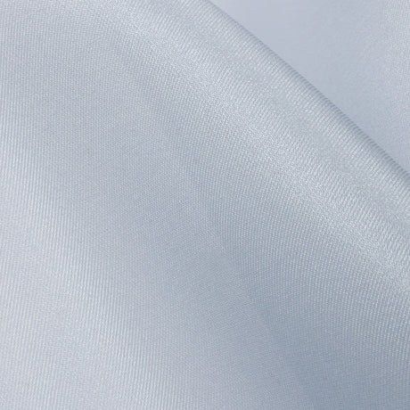 Polyester Twill Organdy - Shimmering Dusty Blue - Quinn Collection