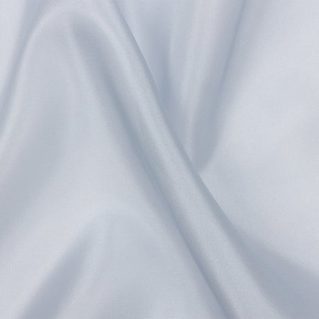 Polyester Twill Organdy - Shimmering Dusty Blue - Quinn Collection