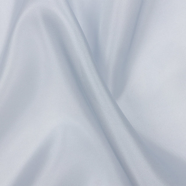 Polyester Twill Organdy - Shimmering Dusty Blue - Quinn Collection