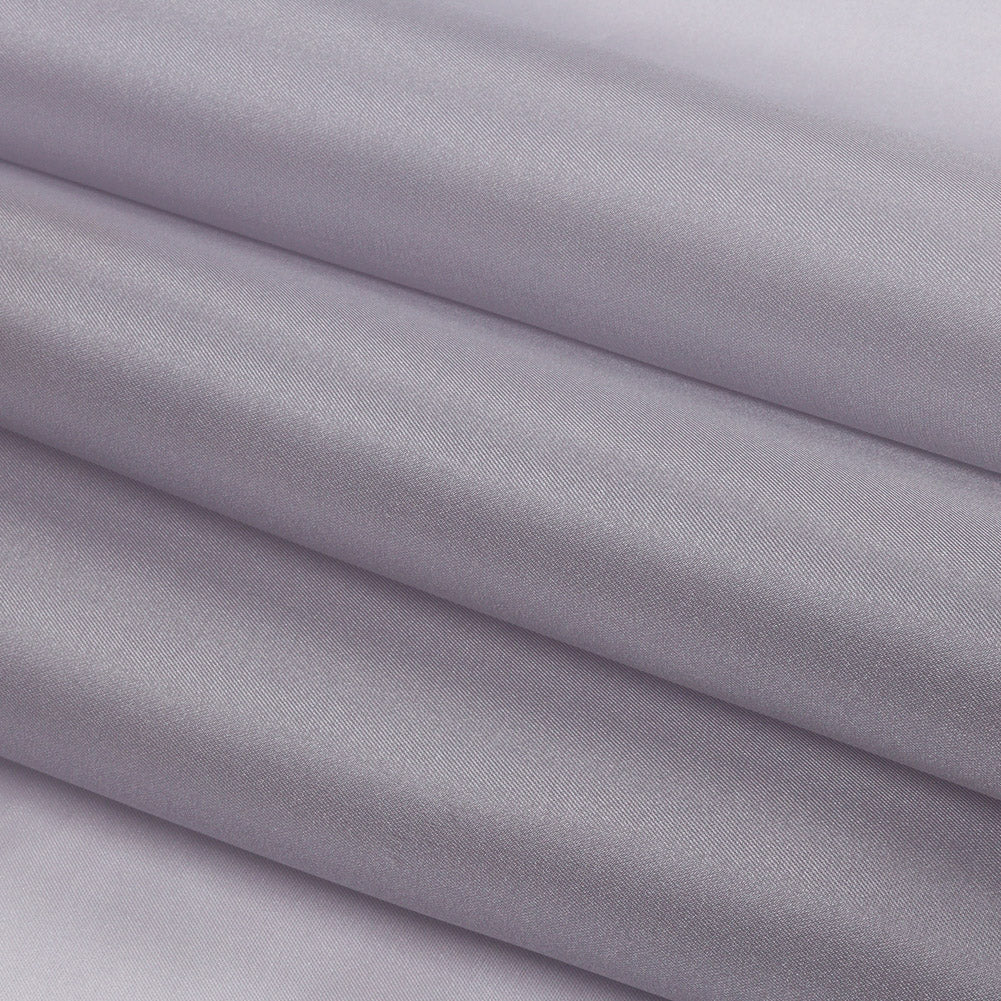 Polyester Twill Organdy - Shimmering Silver - Quinn Collection