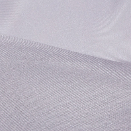 Polyester Twill Organdy - Shimmering Silver - Quinn Collection