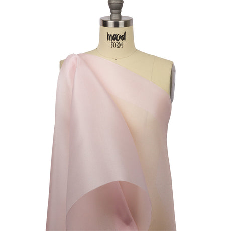 Polyester Twill Organdy - Shimmering Pink - Quinn Collection
