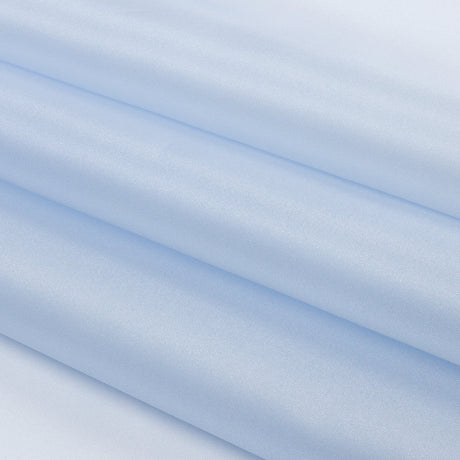 Polyester Twill Organdy - Shimmering Sky Blue - Quinn Collection