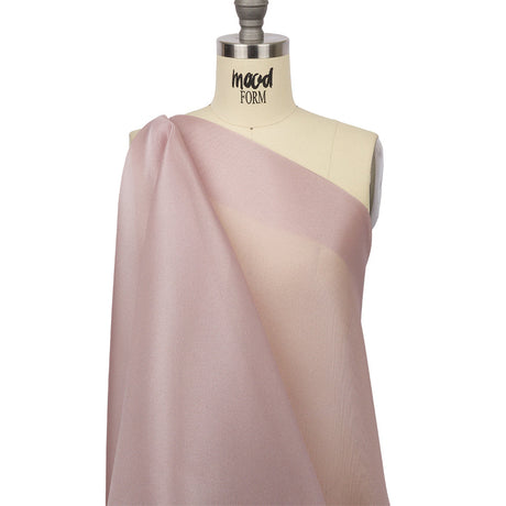 Polyester Twill Organdy - Shimmering Mauve - Quinn Collection