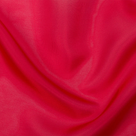 Polyester Twill Organdy - Shimmering Red - Quinn Collection
