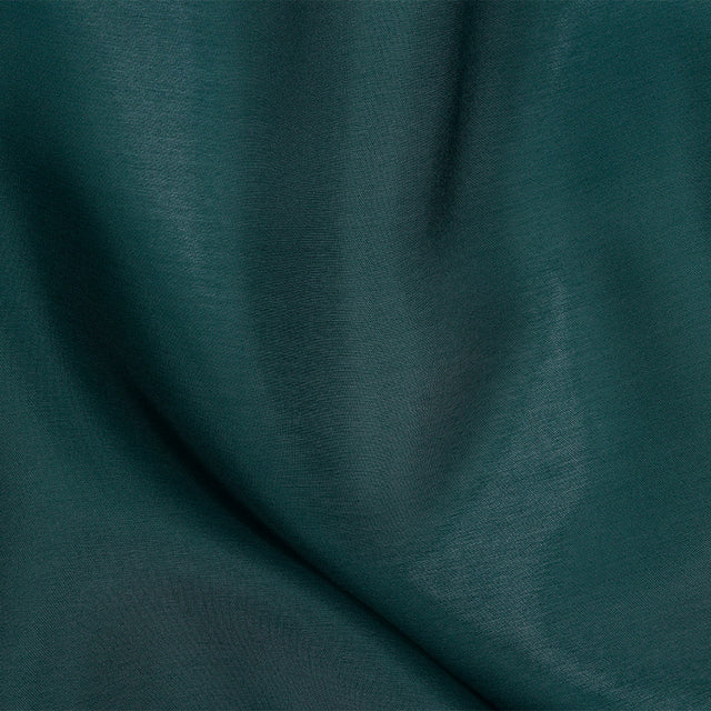 Polyester Twill Organdy - Shimmering Forest Green - Quinn Collection