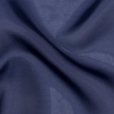 Polyester Twill Organdy - Shimmering Navy - Quinn Collection