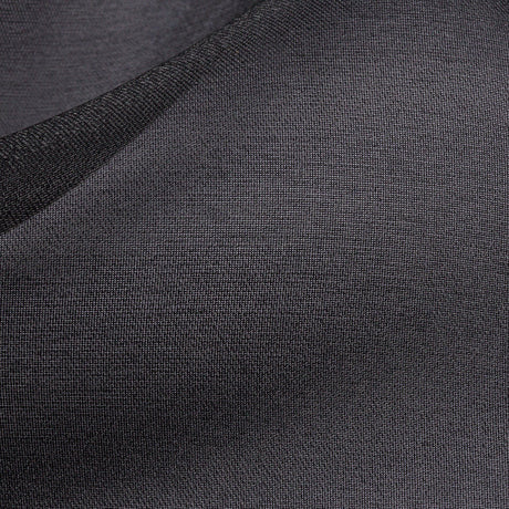 Polyester Twill Organdy - Shimmering Black - Quinn Collection