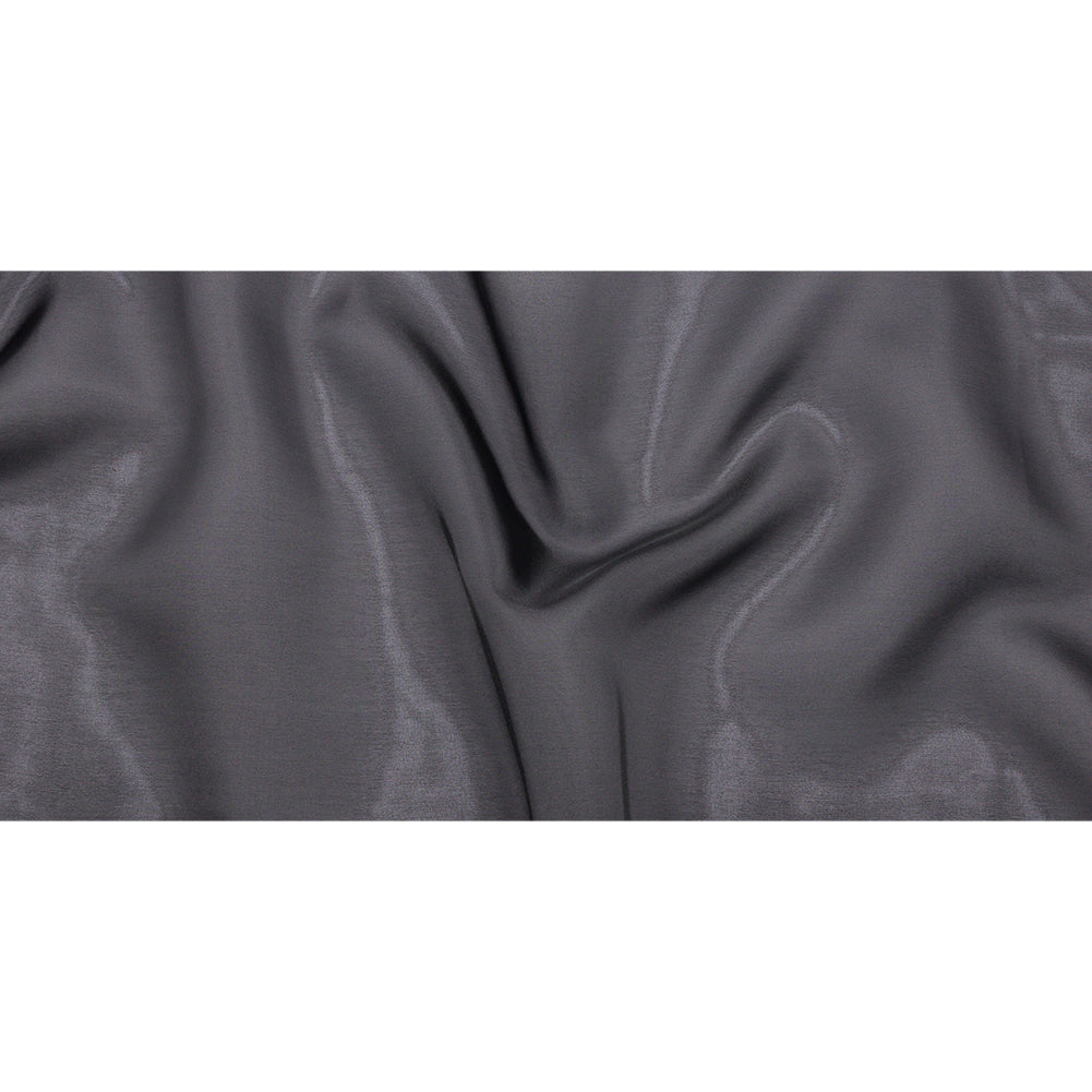 Polyester Twill Organdy - Shimmering Black - Quinn Collection