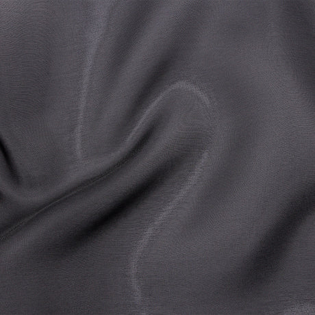 Polyester Twill Organdy - Shimmering Black - Quinn Collection