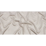 Ultra-Smooth Polyester Georgette with Foiling - Beige and Silver - Valeria Collection