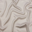 Ultra-Smooth Polyester Georgette with Foiling - Beige and Silver - Valeria Collection