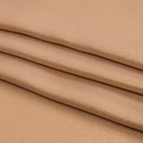 Ultra-Smooth Polyester Georgette with Foiling - Tan and Gold - Valeria Collection