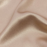 Ultra-Smooth Polyester Georgette with Foiling - Dark Beige and Gold - Valeria Collection
