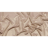 Ultra-Smooth Polyester Georgette with Foiling - Dark Beige and Gold - Valeria Collection
