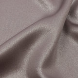 Ultra-Smooth Polyester Georgette with Foiling - Taupe and Silver - Valeria Collection