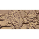 Ultra-Smooth Polyester Georgette with Foiling - Taupe and Gold - Valeria Collection