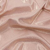 Polyester Interlock Knit with Gold Foiling - Pale Pink - Oriana Collection