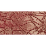 Polyester Interlock Knit with Gold Foiling - Brick - Oriana Collection