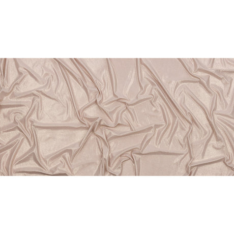 Foiled ITY Interlock Knit - Beige and Gold - Gaby Collection