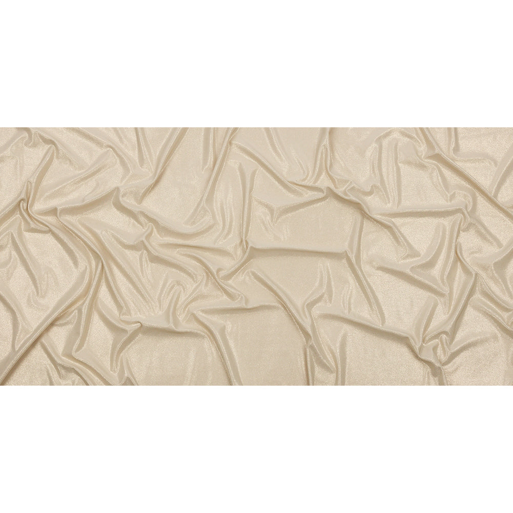 Foiled ITY Interlock Knit - Sand and Gold - Gaby Collection